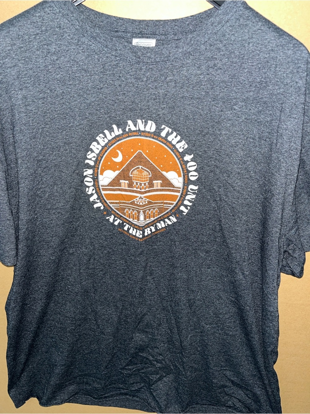 jason isbell 400 unit  T-Shirt XXL at the Ryman 2021 Nashville TN concert Rare